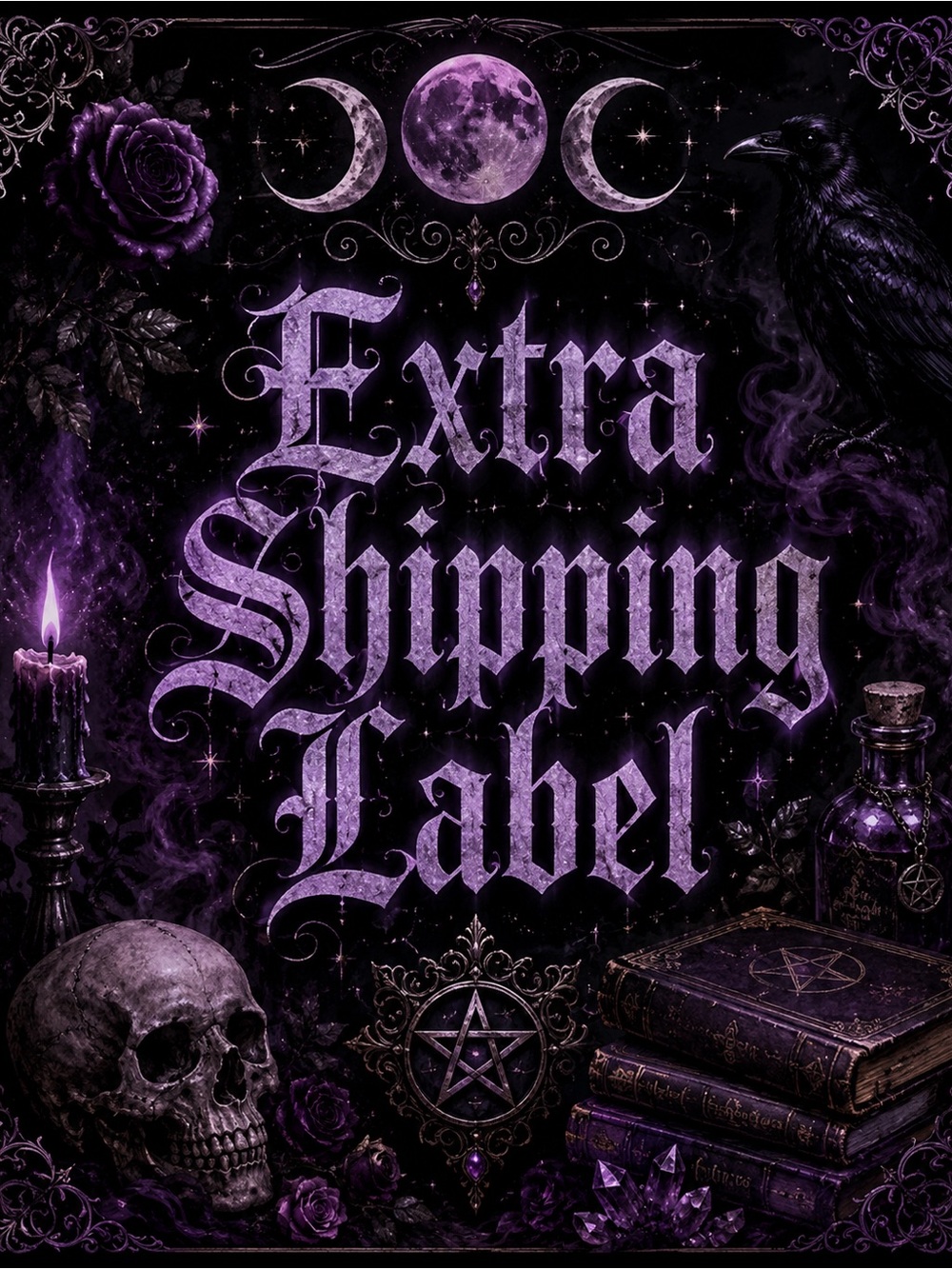 Extra shipping label